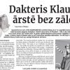 Attēls rakstam: "Vietējā Latgales Avīze": Dakteris Klauns ārstē bez zālēm