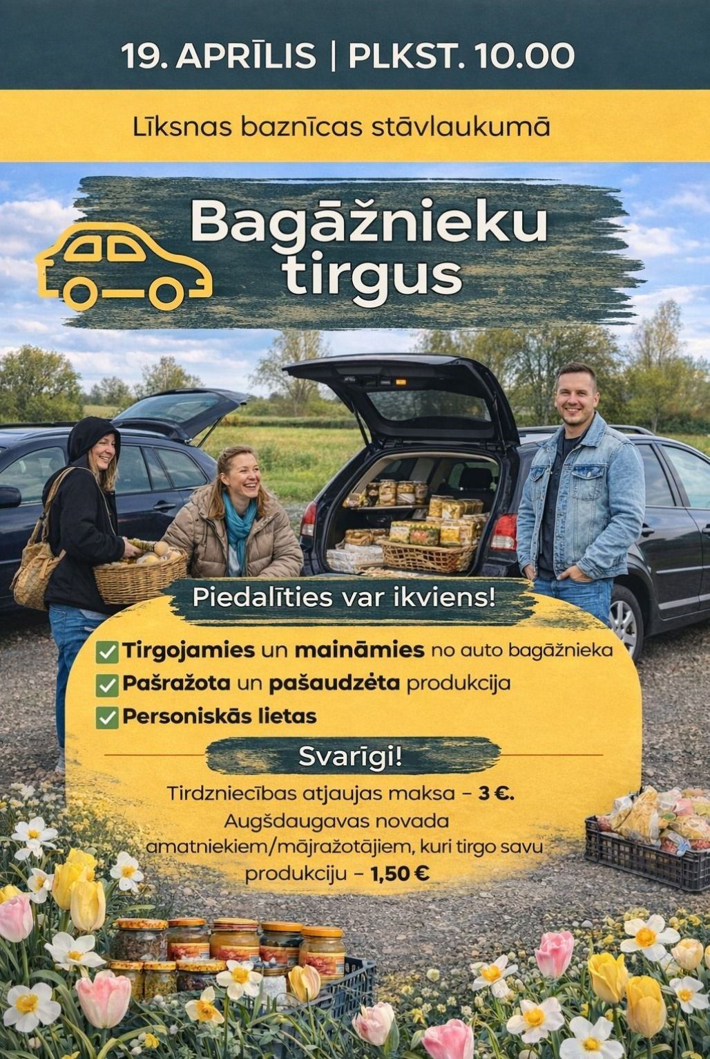 Līksnā atkal darbosies Bagāžnieku tirgus