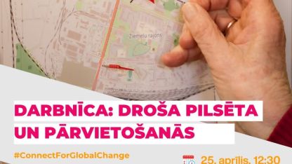 Attēls rakstam: Darbnīca “Droša pilsēta un pārvietošanās” Rēzeknē