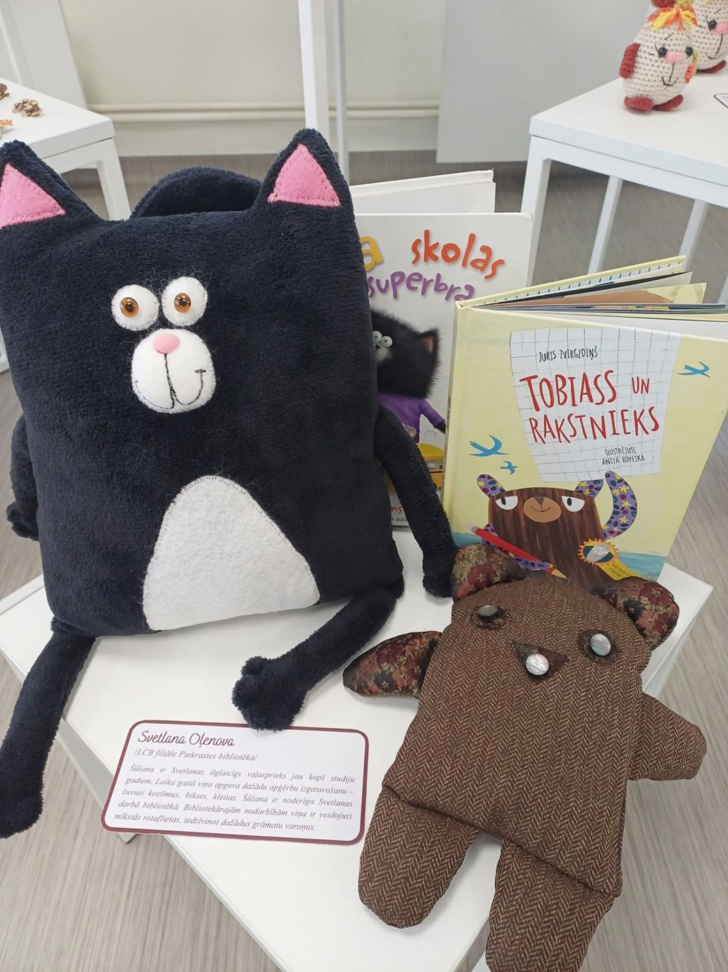 Daugavpils bibliotekāri apvienojas radošuma izstādē