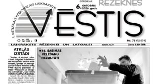 Attēls rakstam: Rēzeknes Vēstis: Par Saeimas vēlešanām, baseinu un ... laikraksta abonēšanu