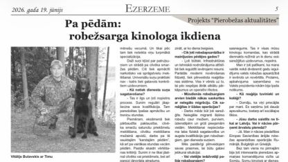 Attēls rakstam: Ezerzeme: Robežsarga kinologa ikdiena