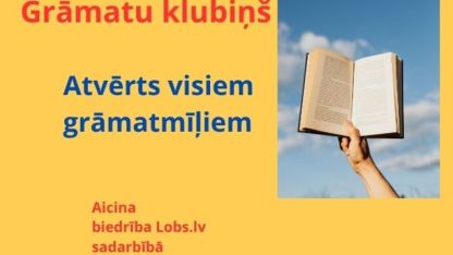 Attēls rakstam: Atnāc uz Grāmatu klubiņu!