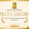 Attēls rakstam: Viļānu vidusskolā pasniedz Zelta liecības
