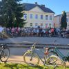 Attēls rakstam: Krāslavas ielās devās velobraucēji