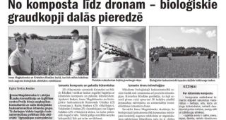 Attēls rakstam: Vietējā Latgales Avīze: Bioloģiskie graudkopji dalās pieredzē