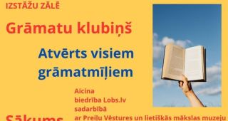 Attēls rakstam: Atnāc uz Grāmatu klubiņu!
