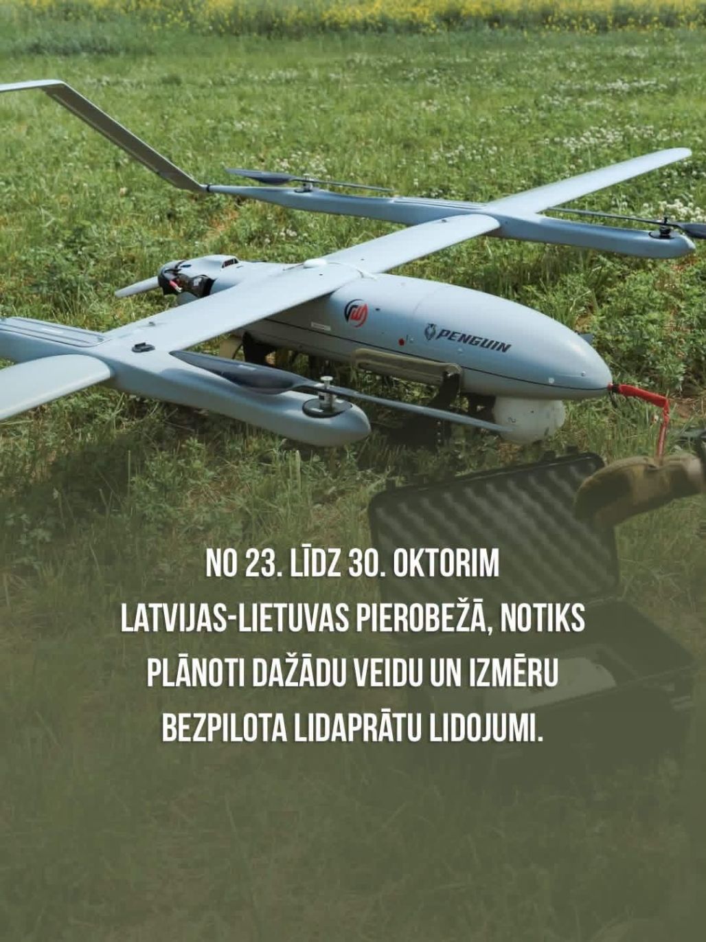 Nav jāsatraucas! Sēlijā izmēģina dronus