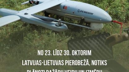 Attēls rakstam: Nav jāsatraucas! Sēlijā izmēģina dronus
