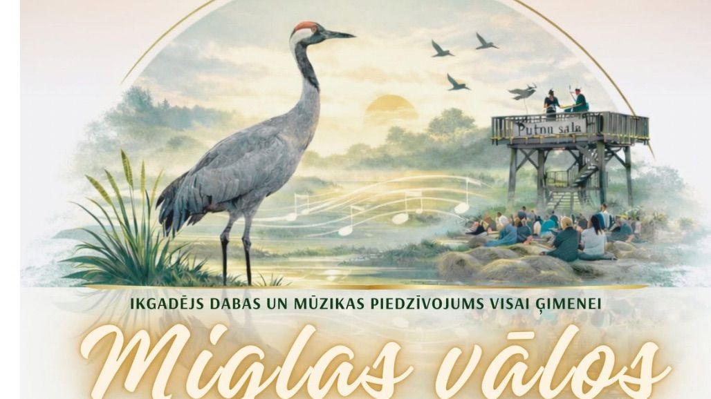 Putnu salā "Gulbji" satiksies daba, mūzika un cilvēks