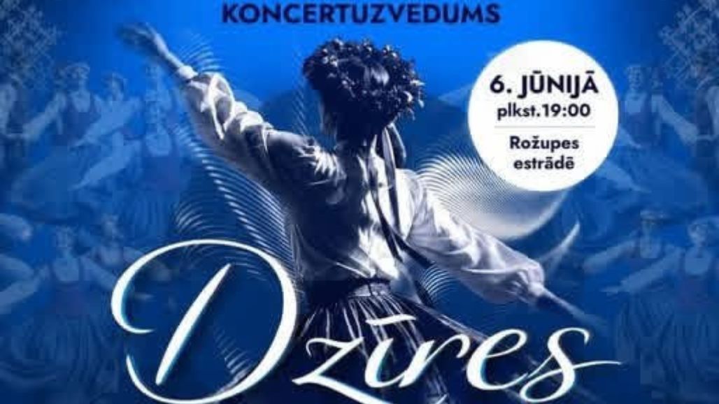 Koncertuzvedums "Dzīres" Rožupes estrādē