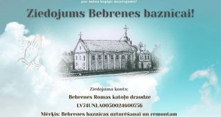 Attēls rakstam: Atbalsti Bebrenes katoļu draudzi!