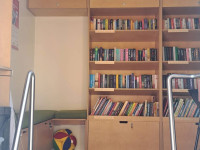 Pasvales bibliotēka Lietuvā brauc pie lasītājiem