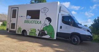 Attēls rakstam: Pasvales bibliotēka Lietuvā brauc pie lasītājiem
