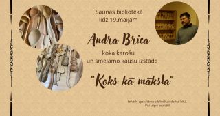 Attēls rakstam: Andra Brica izstāde "Koks kā māksla"