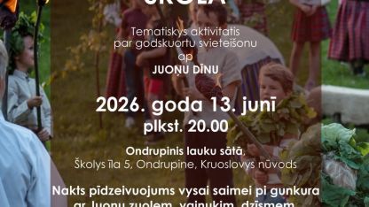 Attēls rakstam: Saimis tradiceju škola: ...ap Juoņu dīnu