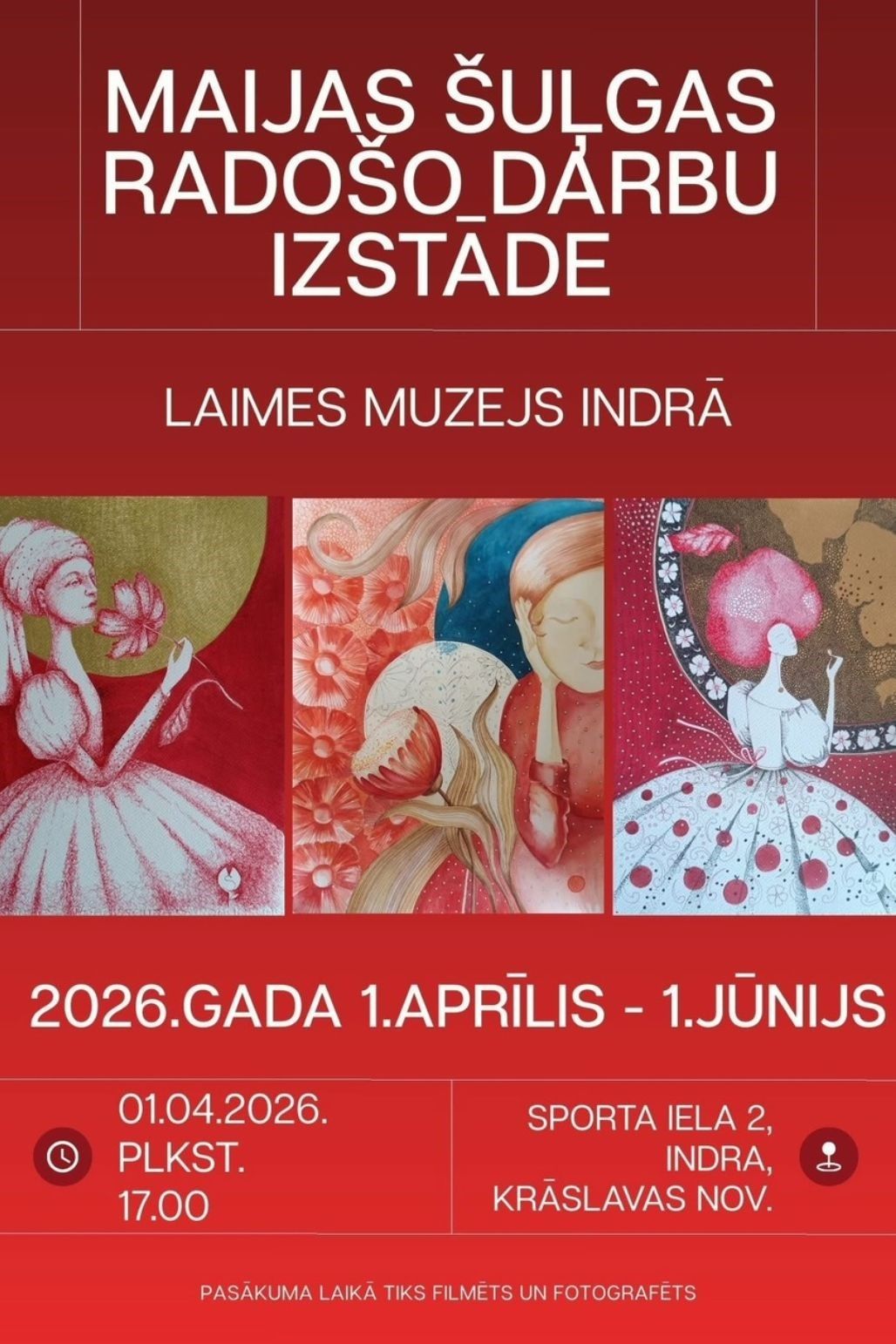 Maijas Šuļgas gleznu izstāde