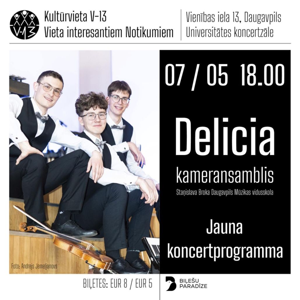 "Delicia" piedāvā koncertu jaunā skanējumā