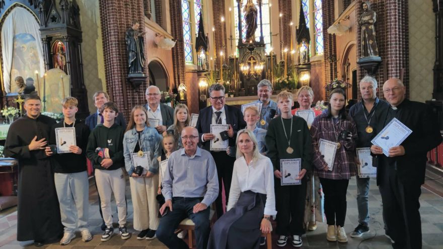 Attēls rakstam: Guntars Skutels par šahu Viļakas baznīcā