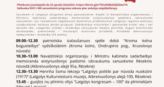 Attēls rakstam: Latgolys kongresa dīnys pasuokumi