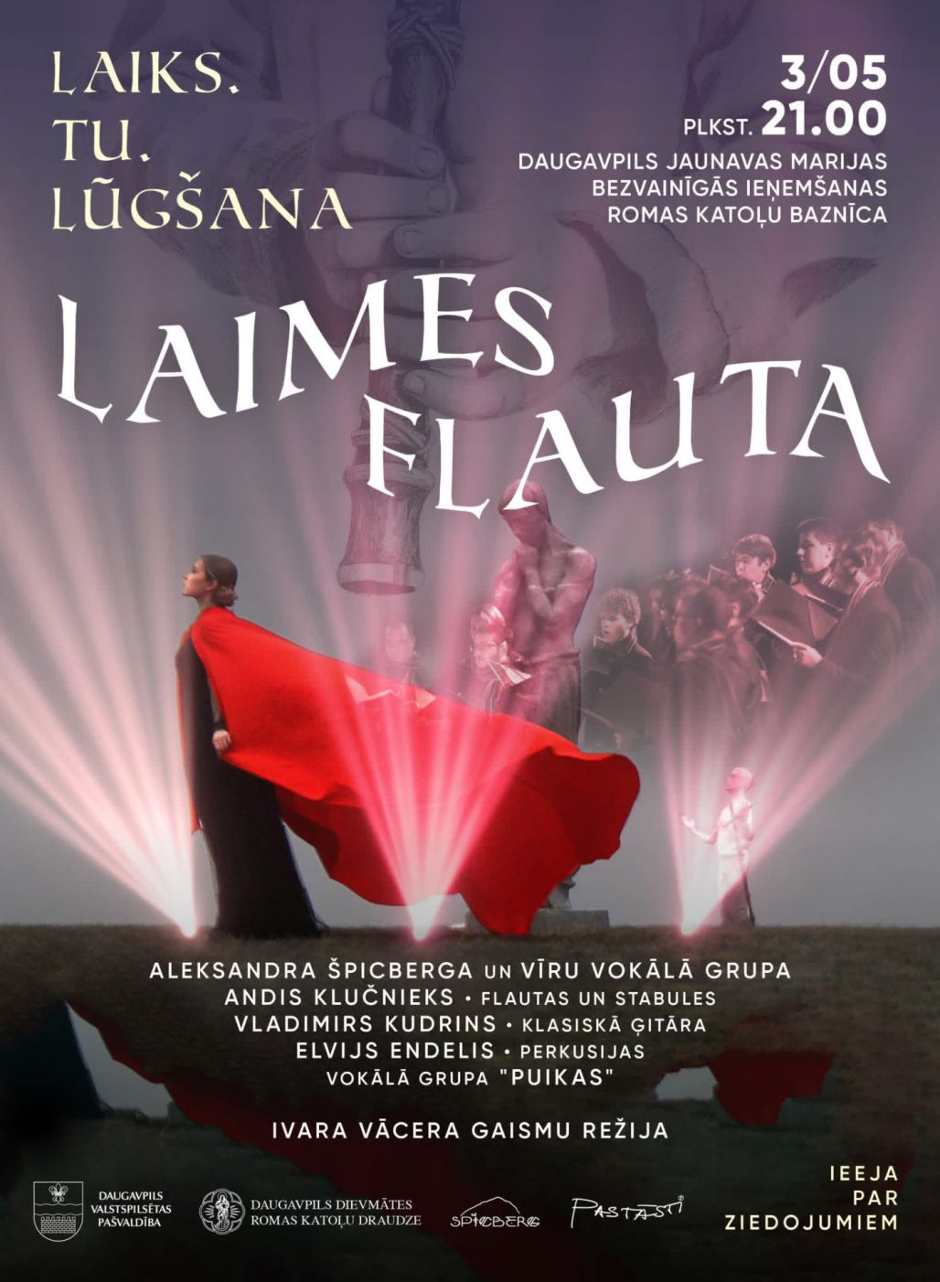 Daugavpilī notiks konceruzvedums "Laimes flauta"