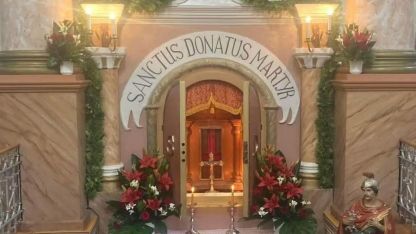 Attēls rakstam: Krāslavā godinās Svēto Donātu