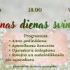 Attēls rakstam: Annas dienas svinības